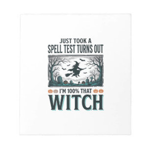 Vintage-Hexen-DNA-Humor-Halloween-Vektor-Design_1 Notizblock