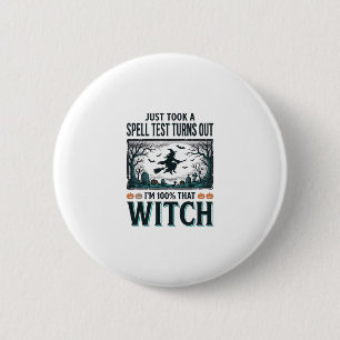 Vintage-Hexen-DNA-Humor-Halloween-Vektordesign_1 Button