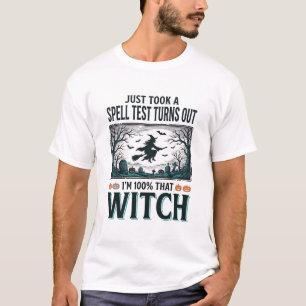 Vintage-Hexen-DNA-Humor-Halloween-Vektordesign_1 T-Shirt