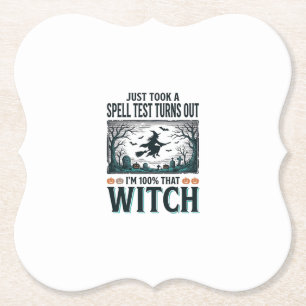 Vintage-Hexen-DNA-Humor-Halloween-Vektordesign_1 Untersetzer