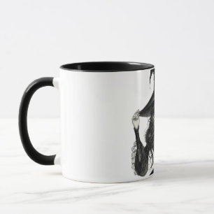 Vintage-Hexen-Grafik-Tasse Tasse