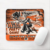 Vintage-Hexen-Party-Spiel Mousepad (Mit Mouse)
