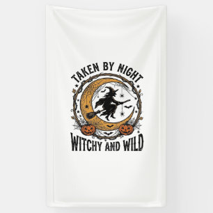Vintage-Hexen-Shirt Übernommene Hexe Halloween-Des Banner