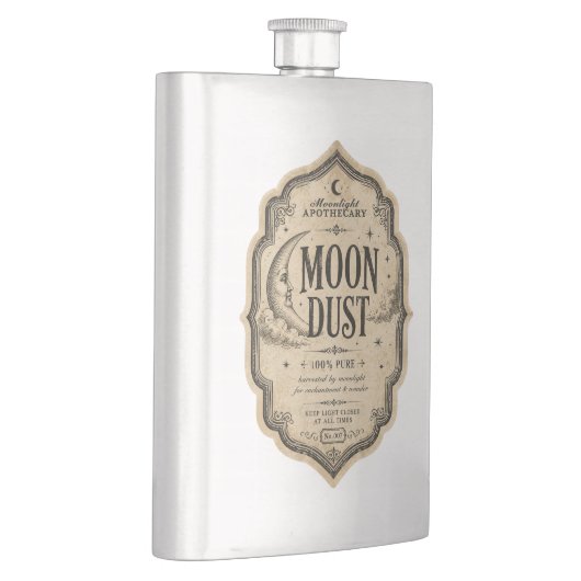 Vintage Hexenapotheke Potion Flachmann (Rechts)