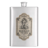 Vintage Hexenapotheke Potion Flachmann (Vorderseite)