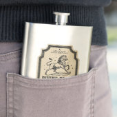 Vintage Hexenapotheke Trank Flachmann (Beispiel)