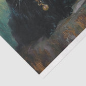 Vintage Hexenentkundung Seidenpapier (Ausschnitt)