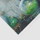 Vintage Hexenentkundung Seidenpapier (Ausschnitt)