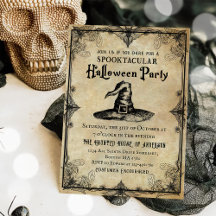Vintage Hexenleckerbse Halloween-Party