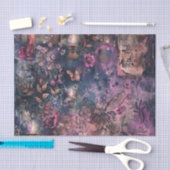 Vintage Hexenleuchte Magische Zauber-Dekoupage Seidenpapier (Handwerk)