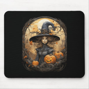 Vintage Hexerei Wicca-Gothik Hexen-Halloween Mousepad