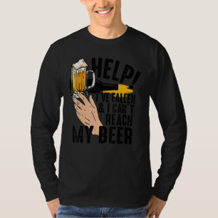 Vintage Hilfe ich bin gestürzt und komme nicht an T-Shirt