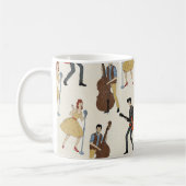Vintage Hillbill Rockers Kaffeetasse (Links)