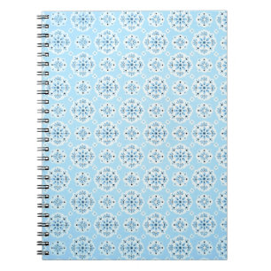 Vintage Himmelblau Notizbuch Notizblock