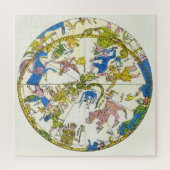 Vintage Himmelfahrt, arabischer Raum, Sternbilder Puzzle (Vertikal)