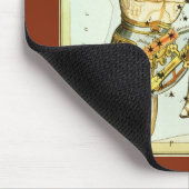 Vintage Himmelsastronomie, Orion-Konstellation Mousepad (Ecke)
