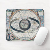 Vintage Himmelskarte astrologische Zodiac-Karte Mousepad (Mit Mouse)