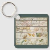 Vintage Himmelskarte, Astronomie von John Seller Schlüsselanhänger (Vorderseite)