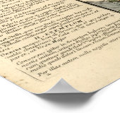 Vintage Himmelskarte Cetus Aquarius Andromeda Poster (Ecke)