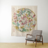 Vintage Himmelskarte Wandteppich (Beispiel)