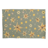 Vintage Himmelsmuster-Seite der Pillowcases Kissenbezug (Vorderseite-Links)