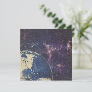 Vintage Himmelsweltkarte (1)