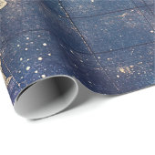 Vintage Himmelsweltkarte (11) Geschenkpapier (Rolleneckpunkt)