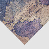 Vintage Himmelsweltkarte (13) Seidenpapier (Detail)