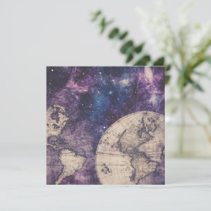 Vintage Himmelsweltkarte (3)