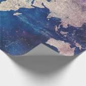 Vintage Himmelsweltkarte (4) Geschenkpapier (Ecke)