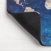 Vintage Himmelsweltkarte (4) Mousepad (Ecke)