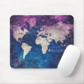 Vintage Himmelsweltkarte (4) Mousepad (Mit Mouse)