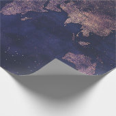 Vintage Himmelsweltkarte (9) Geschenkpapier (Ecke)