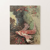 Vintage Hinter dem Wald von Warwick Goble Puzzle (Vertikal)