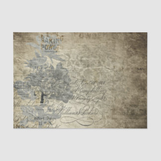 Vintage Hintergrund Decoupage Seidenpapier