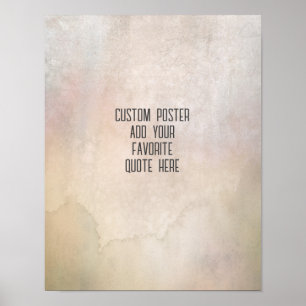 vintage Hintergrund mit blassen Farben füge ein Zi Poster