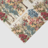 Vintage HintergrundCollage und Dekoupage Seidenpapier (Ausschnitt)