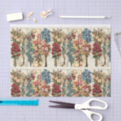 Vintage HintergrundCollage und Dekoupage Seidenpapier (Handwerk)