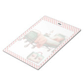 Vintage Hinweise zur Gesundheitsversorgung Notizblock (angewinkelt)