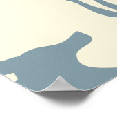 Vintage Hirsche Poster (Ecke)