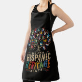 Vintage Hispanic Heritage Month Tree of Unity Schürze (InSitu)