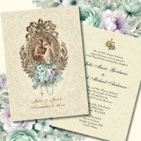 Vintage Hochzeit der katholischen Kirche