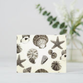 Vintage Hochzeit der tropischen Seehöhe Postkarte (Stehend Vorderseite)