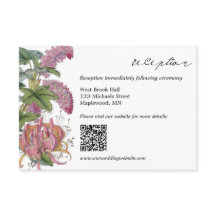 Vintage Hochzeit der Wasserfarben