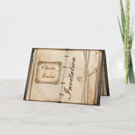 Vintage Hochzeit Einladung Karten
