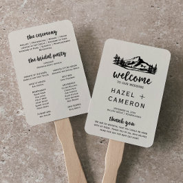 Vintage Hochzeit Fächer