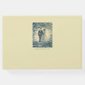 Vintage Hochzeit Gästebuch (Rückseite)
