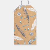 Vintage Hochzeit Geschenkanhänger (Rückseite)