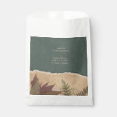 Vintage Hochzeit im boho-Stil Geschenktütchen (Vorderseite)