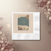 Vintage Hochzeit im boho-Stil Serviette